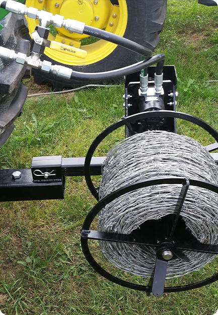 FE200902 Barb Wire Roller-Hi Tensile Spool