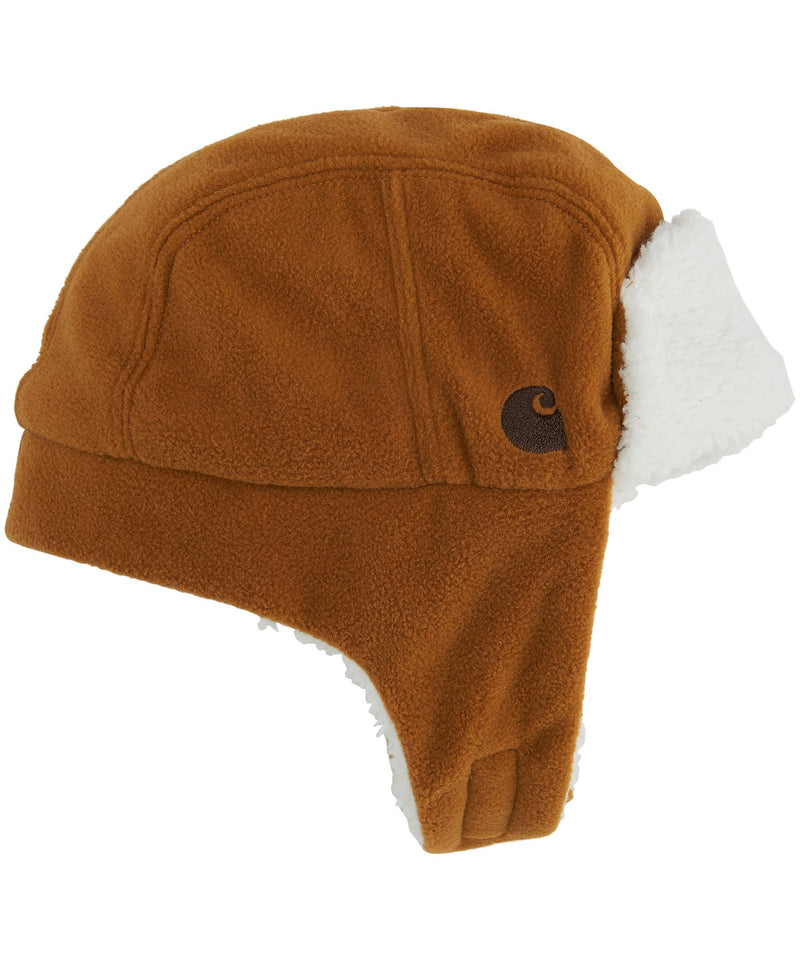 CLCB8950 Carhartt Kids Trapper Hat Sherpa-Brown