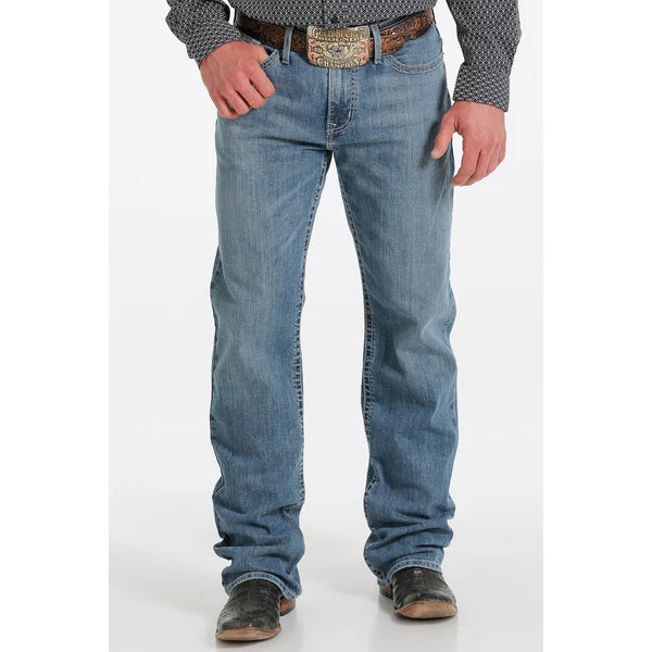 CLMB57037001 Jeans Mens Cinch "Grant" Medium Stone