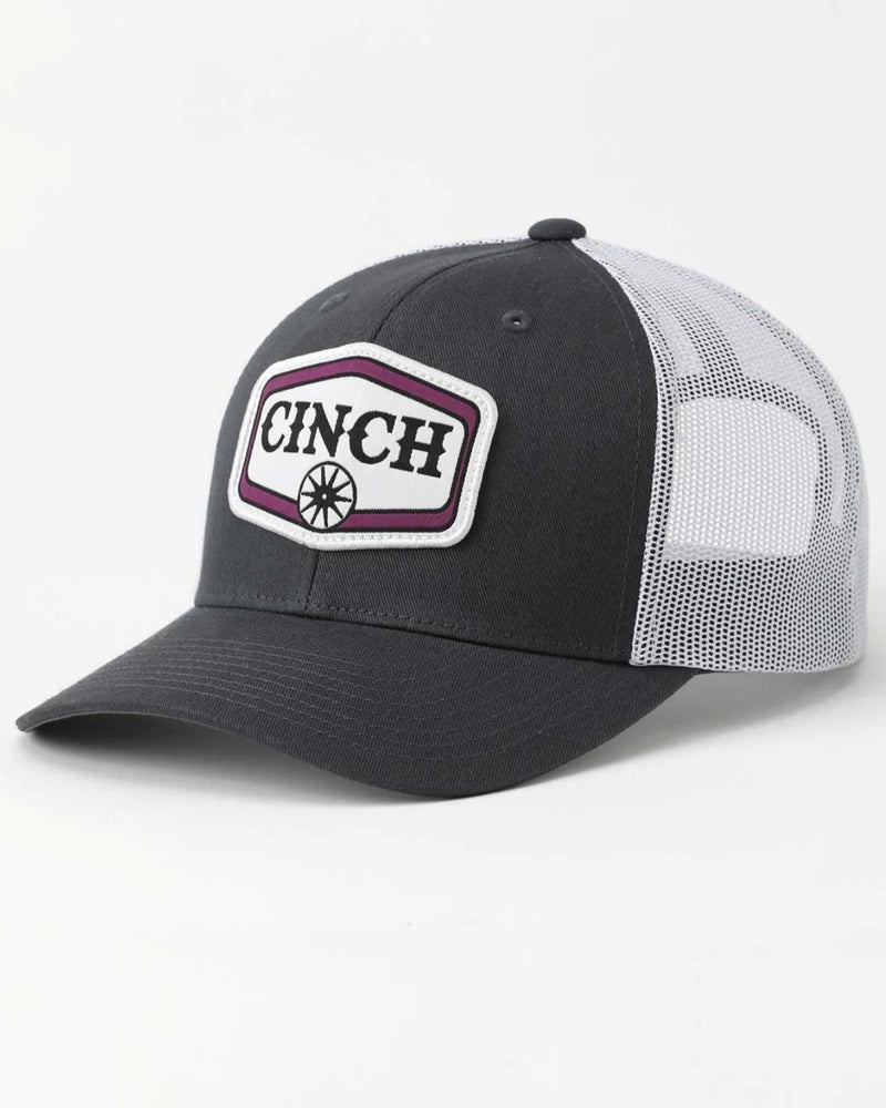 CLMCC0660644 Ball Cap Cinch SnapBack - Grey/Wht