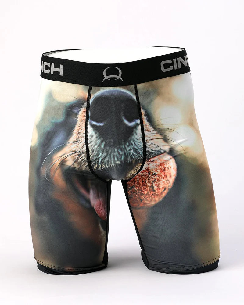 CLMXY6010013 Cinch Men's 9" Boxer Briefs " Dog"