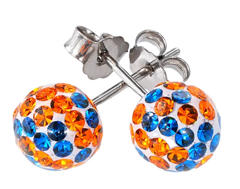 BGEAR - SIZE 6mm - Christinium Titanium Stud Earring