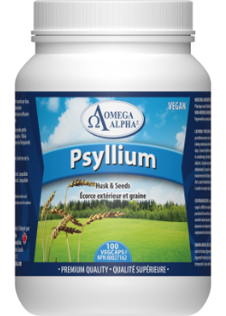 BG120600 Omega Alpha Psyllium 100 Caps