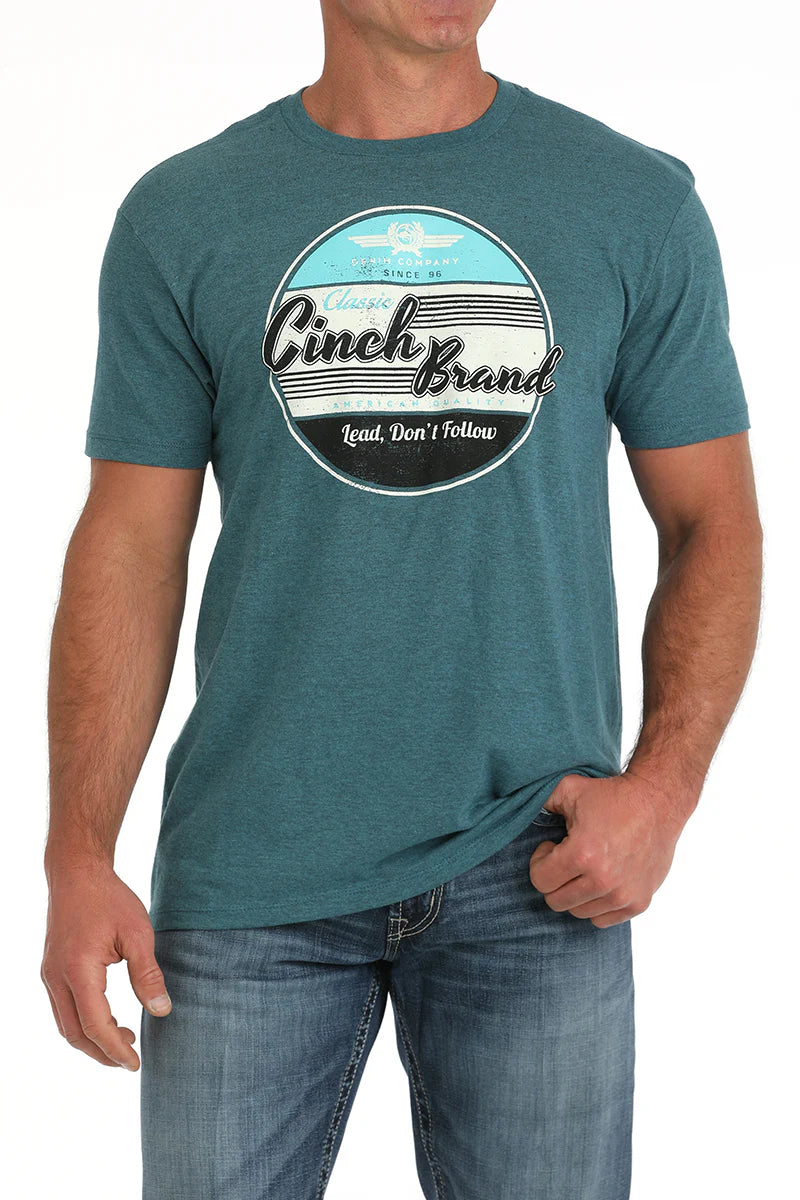 CLMTT1690668 Mens Cinch Tee Classic Cinch Brand - Teal
