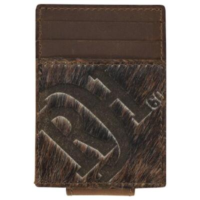 BG22228875M5 Men's Money Clip Wallet Hair on
