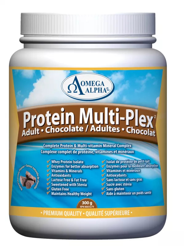 BG127173 Omega Alpha Protein Multi-Plex Adult Shake Chocolate 300g