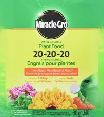 HG4284287 Plant Food 20-20-20 Miracle Grow 680g