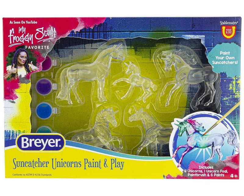 BG4238 Breyer "Suncatcher Unicorns Paint & Play"
