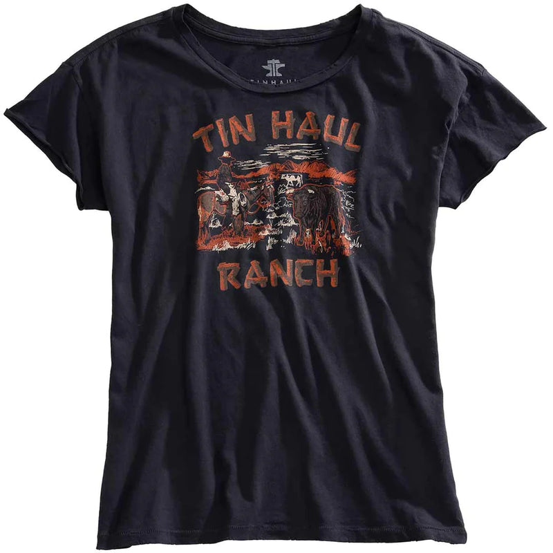 CL1039501922 Womens T-shirt "Tin Haul Ranch"