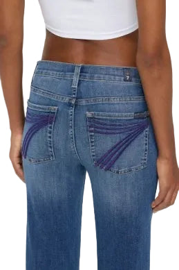CL7U300C49-RSH 7 For All Mankind Women's Dojo Trouser "Purple"