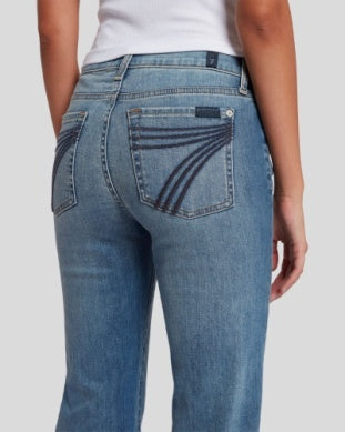 CL7U451005 7 For All Mankind Women's Dojo Trouser "Distress Authen"
