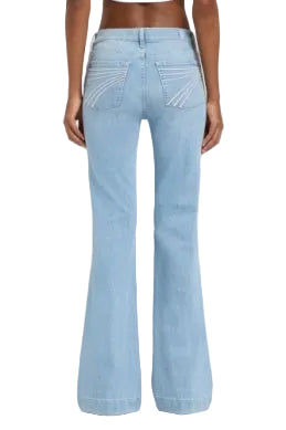 CL7U5G7C12-3DH 7 For All Mankind Women's Dojo Trouser "Slim Illusion 36 Pink"