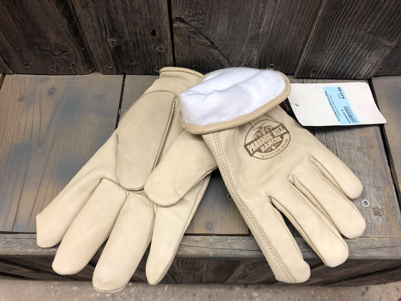 CLHANDCHL Gloves Cowhide Lined