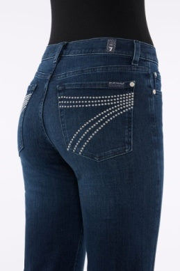 CL7U300C42 7 For All Mankind Women's Dojo Trouser "Pearl 7's"