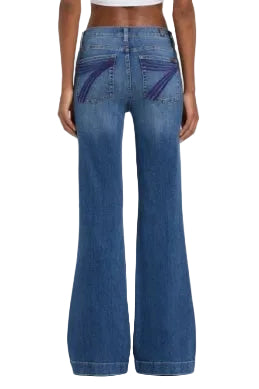 CL7U300C49-RSH 7 For All Mankind Women's Dojo Trouser "Purple"