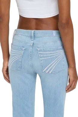 CL7U5G7C12-3DH 7 For All Mankind Women's Dojo Trouser "Slim Illusion 36 Pink"