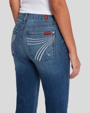 CL7U115Y44 7 For All Mankind Women's Dojo Trouser "Lake Blue"