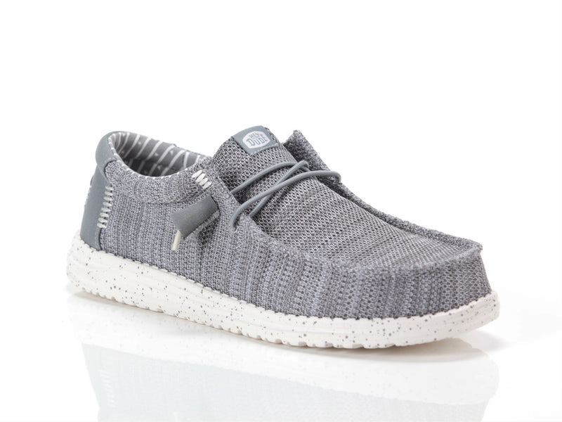 CL41898-030 Hey Dude Men's- Wally Stretch- Sox Grey