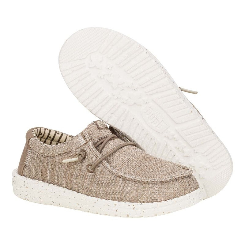 CL42072-267 Hey Dude Kids- Wally Y Stretch-  Walnut