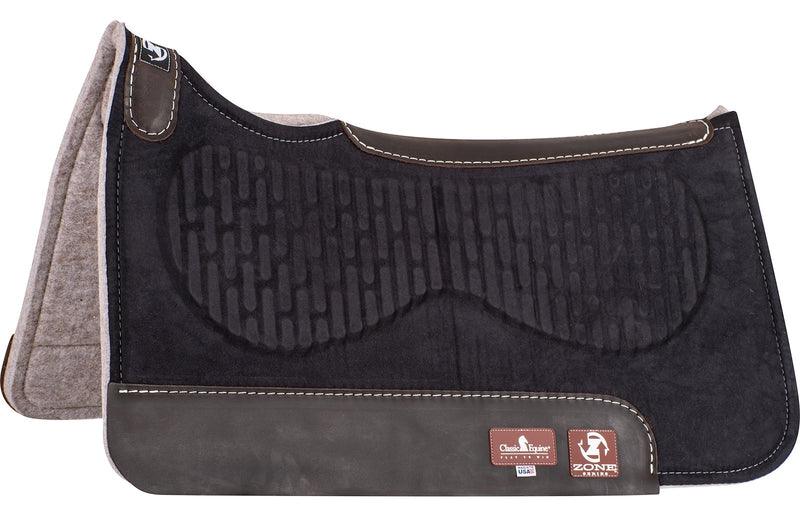 TKZSTBK30 Classic Equine Zone Micro Suede 30x30 Black