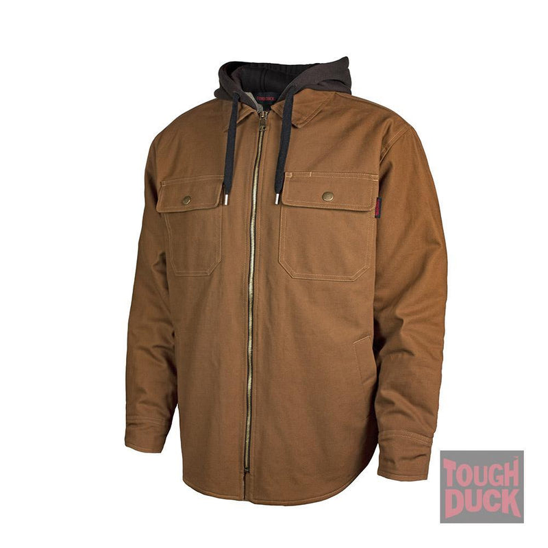 CLWS031-XL Jacket Shirt Tough Duck Sherpa Lined w/ Hood