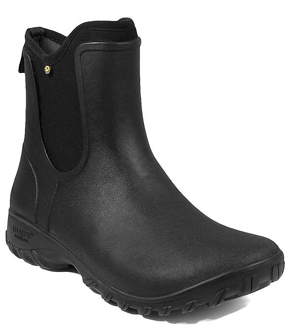 CL72203-9-Black Boots Bogs "Sauvie" Slip On