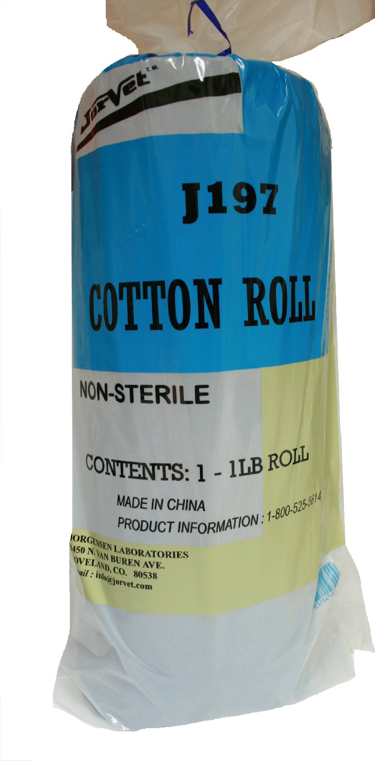 AC100-030 Bandage Cotton Roll 1lb. Jorvet