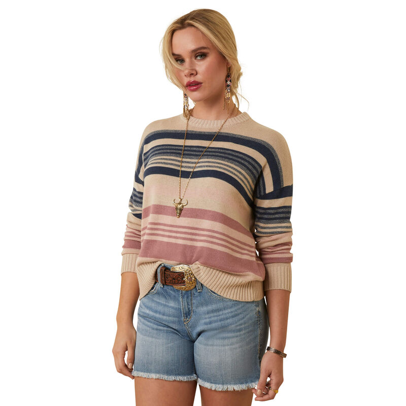 CL10043885 Sweater - Kimmy Serape Stripe