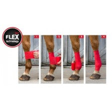 AC107450--Red Bandage Axis Flexible Cohesive