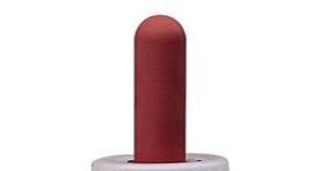 AC6008692 Nipple Calf Screw On Bottle Red