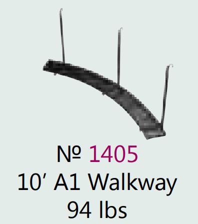 LE1405 A-1 Section Walk cw hangers