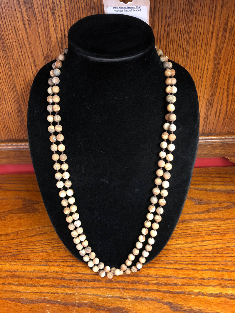 BGN01630N Necklace Natural Beaded