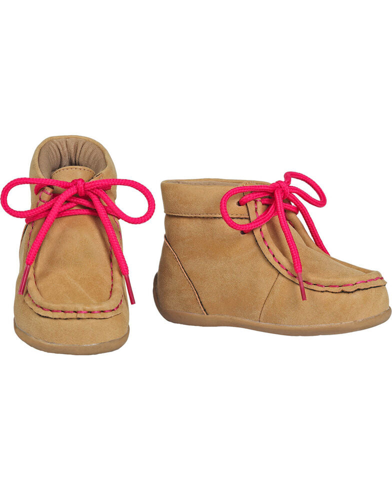 CL4412908-7-Tn/Pink Shoes - Toddlers Casuals "Reagan"