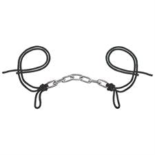 TK30-1384 Chin/Curb Strap Single Chain - Leather