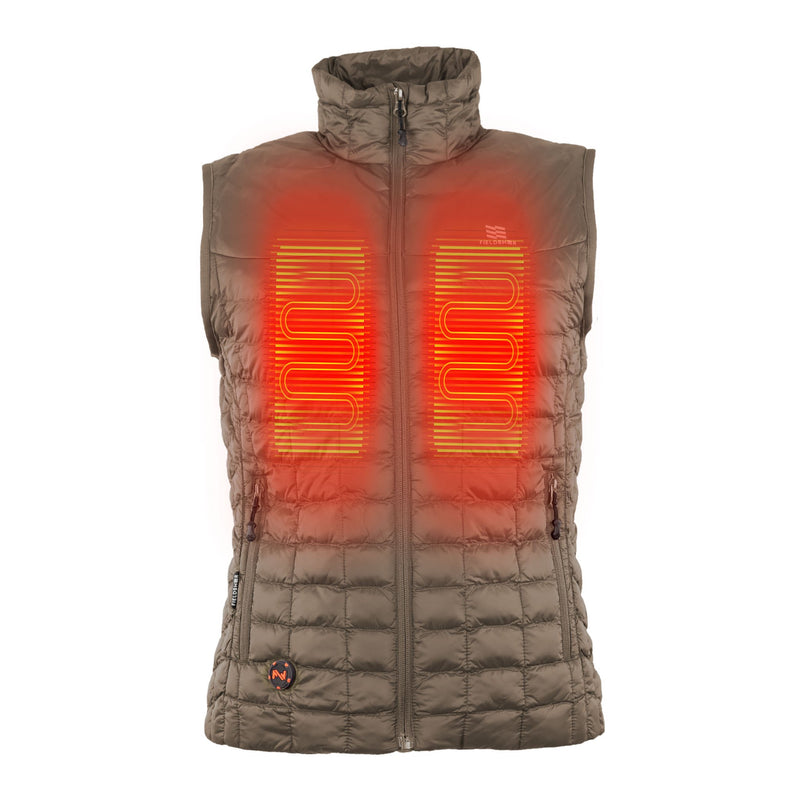 CLMWWV04-2XL-Morel FieldSheer Heated Vest - Back Country