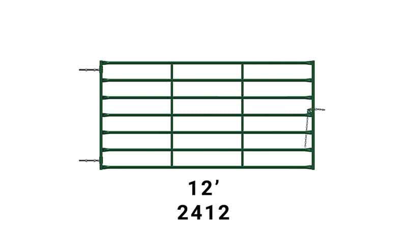 LE2412 Heavy Duty Gate 12' x 6'