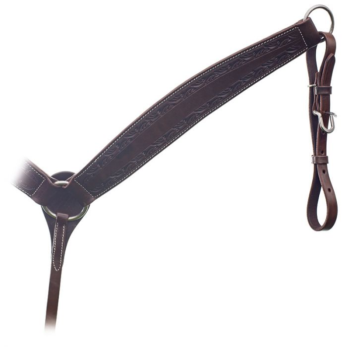 TK25-502--Chestnut Breastcollar Floral Stamp