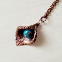 BGCJK20210225 Necklace - Copper - Calla Lily