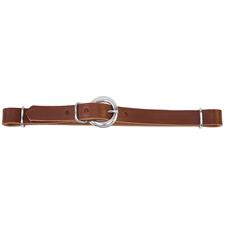 TK30-1392 Chin/Curb Strap Flat Leather Brown