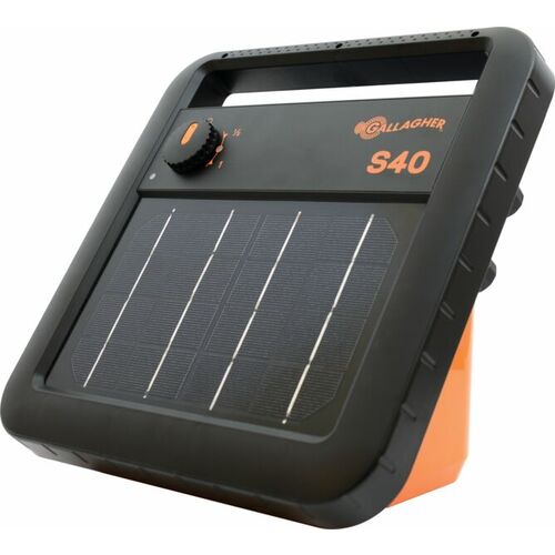 FEG345404 Gallagher Portable Solar Energizer S40