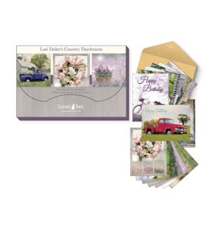 BGAST90806 Cards: 20 Designs for All Occasions - Country Daydreams