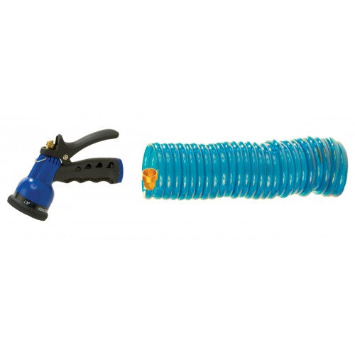 TK374428 Water Hose-COILED-w/SprayNozzle