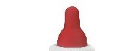 AC376-861 Nipple Lamb Red Rubber Bottle/Pail