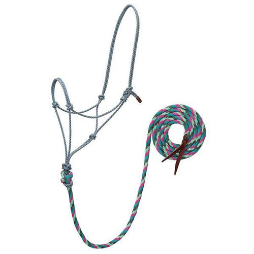 TK35801-50-AVG-413 Halter Ecoluxe Rope w/Lead Average