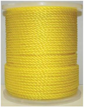 HG4532255 Rope Poly 3/8" Yellow Twist / FOOT