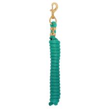 TK35-2100-10'-S46 Lead Rope Poly 5/8"x10' Brass Snap