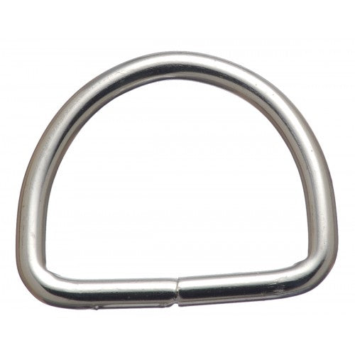 HG15631 D Ring 1/2" Light Nickel