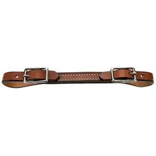 TK30-1311 BR Chin/Curb Strap Flat Leather