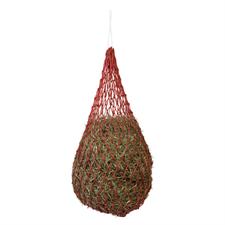 TK35-4043--Red Hay Net Slow Feed  Nylon 36"