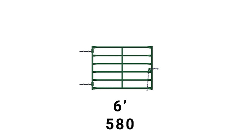 LE580 Corral Gate 6'